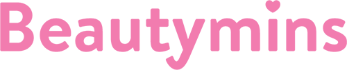 Beautymins logo, roza barve